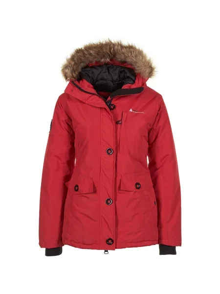 Geacă parka Peak Mountain roșu