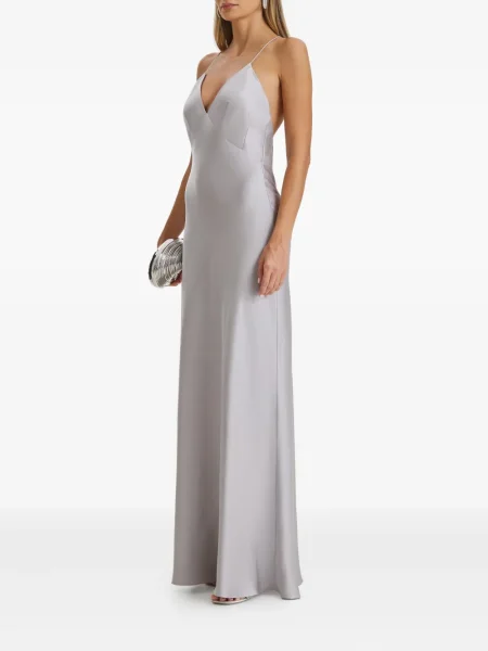Rochie maxi Il Volo de costum gri