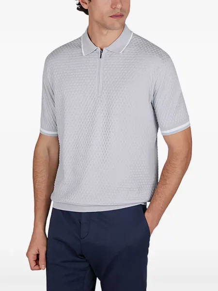 Tricou polo Paul & Shark gri