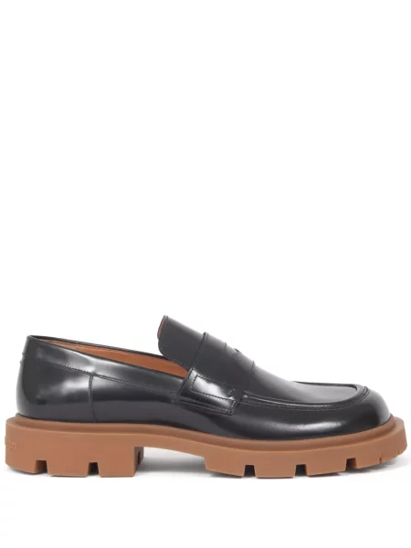 Pantofi loafer Maison Margiela din piele negru