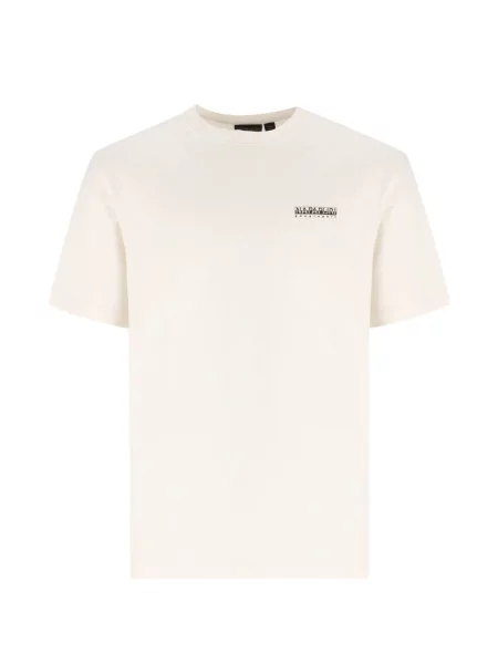 Tricou Napapijri cu imagine alb