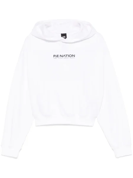 Bluza z kapturem P.e Nation biała