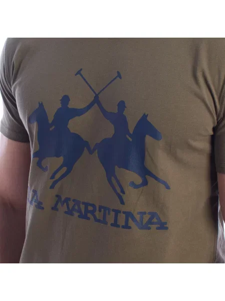 Tričko La Martina béžová
