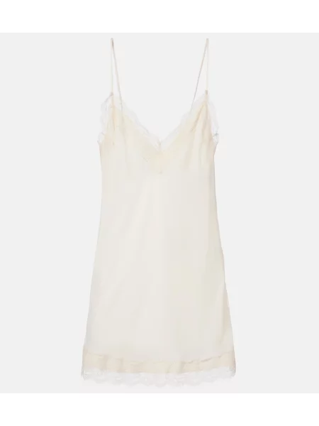 Rochie Róhe din satin alb