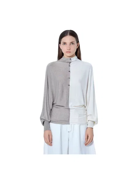 Sweter Jacquemus beżowy
