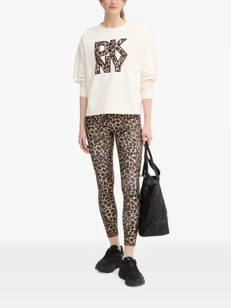 Hanorac Dkny cu imagine cu model leopard