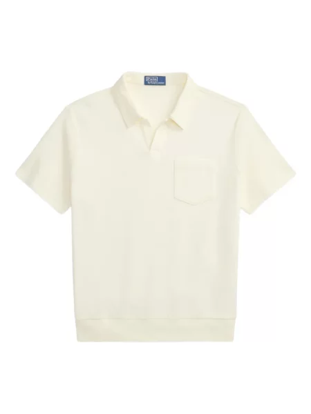 Кожени чорапи Polo Ralph Lauren с отворена пета с пейсли десен бяло