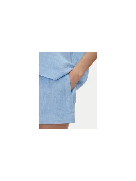 DKNY Pizsama Regular Fit kék