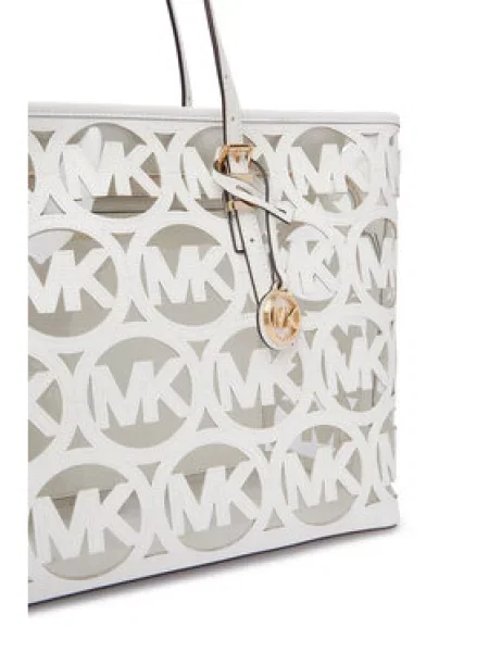 Kabelka Michael Michael Kors bílá