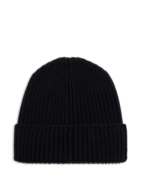 Czapka dziecięca Moncler Enfant czarna