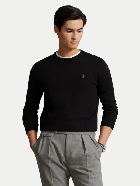 Polo Ralph Lauren Pulover Ls negru