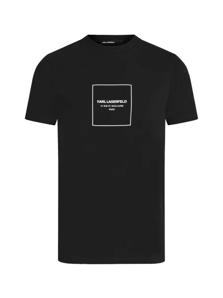 Karl Lagerfeld Tricou negru alb