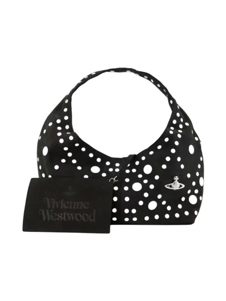 Torebka Vivienne Westwood zamszowa czarna