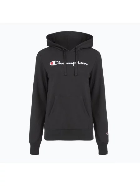 Bluză pentru femei Champion Sweatshirt Hooded black negru