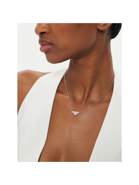 Колие Trussardi сребристо