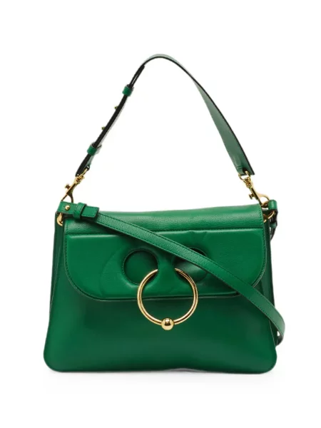 Geantă Jw Anderson din piele verde