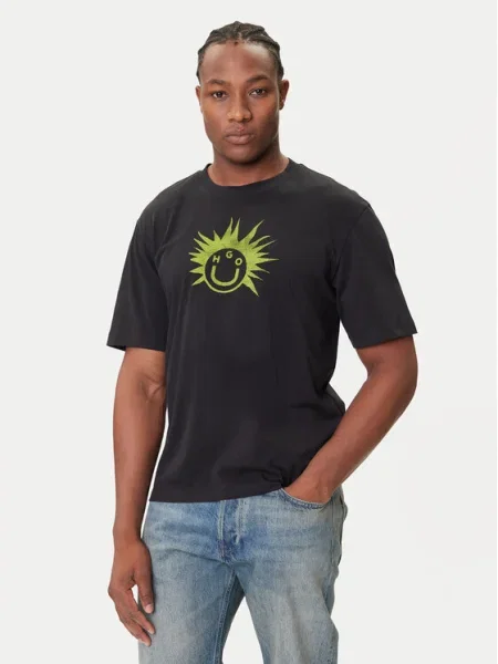 HUGO Tricou Nugix negru