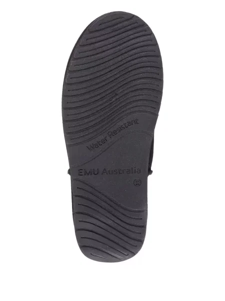 Botine Emu Australia din piele de oaie negru