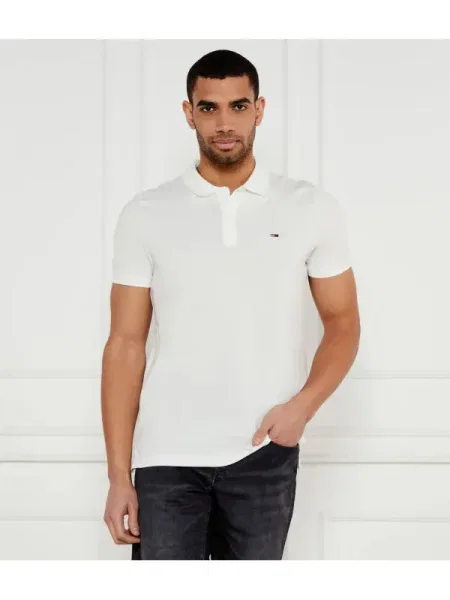Tenisz pólóing Tommy Jeans fehér
