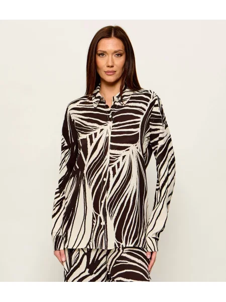 GUESS Cămașă BASTIENNE | Relaxed fit maro