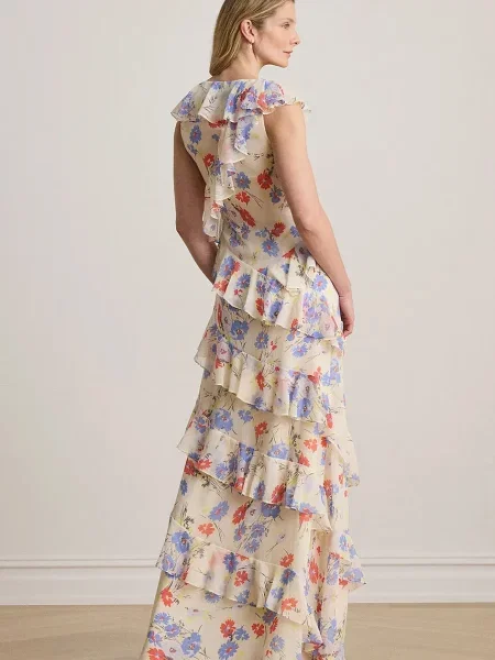 Lauren Ralph Lauren rochie bej