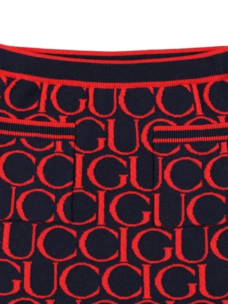 Spódnica dziecięca Gucci niebieska