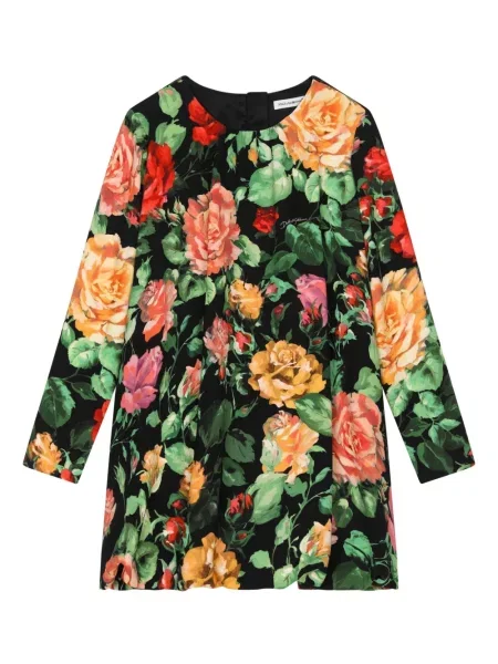 Sukienka dziecięca Dolce And Gabbana czarna