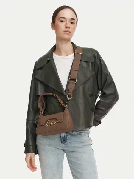 LOVE MOSCHINO Дамска чанта Тъмнобежов