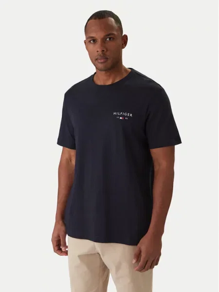 Tommy Hilfiger T-Shirt Brand Love Granatowy