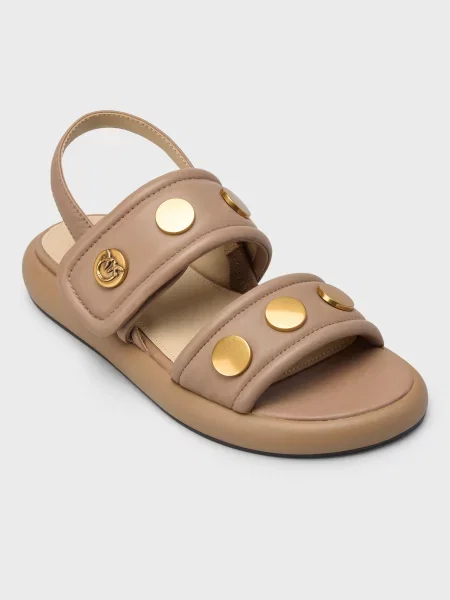 Босоножки Pinko бежевые