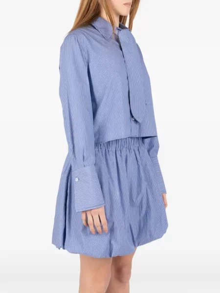 Koszula Société Anonyme w paski niebieska