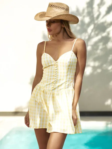 Сукня міні Gepur жовтий