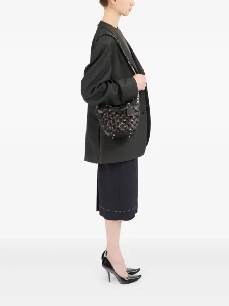 Geantă shopper Maison Margiela negru