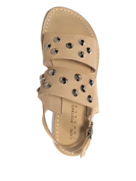 Sandale Capri Positano Sandals din piele cu tepi
