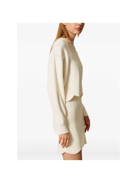 Sweter Twinset beżowy