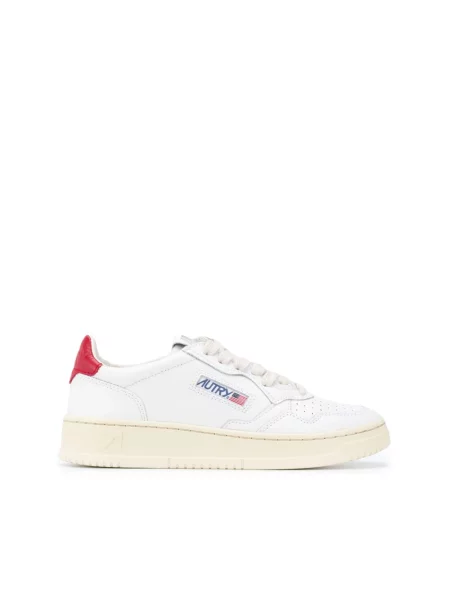 Sneakersy Autry skórzane białe