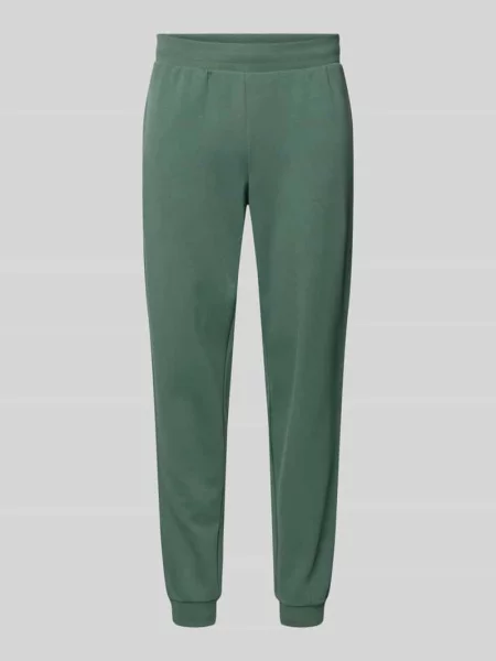 Spodnie dresowe z Mieszanka bawełny Ea7 Emporio Armani zielony