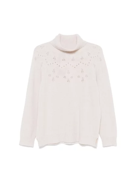 Sweter Twinset beżowy