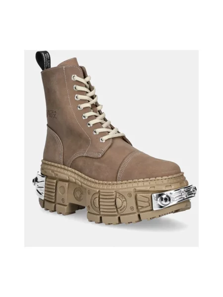 Buty do kostki New Rock brązowe