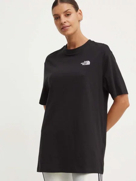 Olcsóbban. női póló The North Face Essential Oversize Tee black. Méret: XS fekete