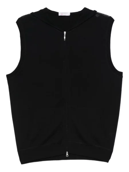 Cardigan Gran Sasso cu glugă albastru