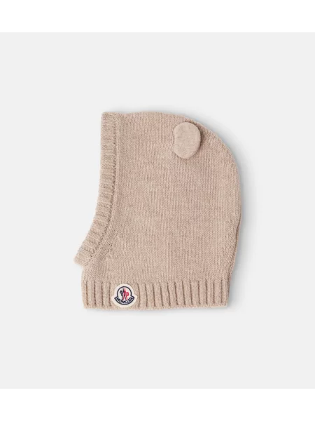 Gyerek sapka Moncler Enfant bézs