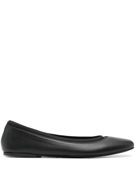 Balerini Loulou De Saison din piele negru