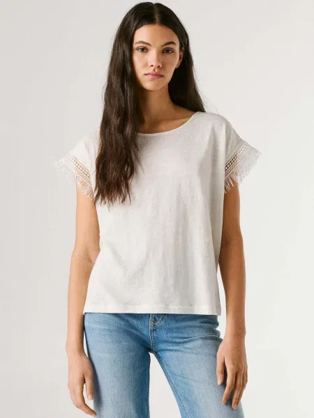 Pepe Jeans Póló Nain' fehér