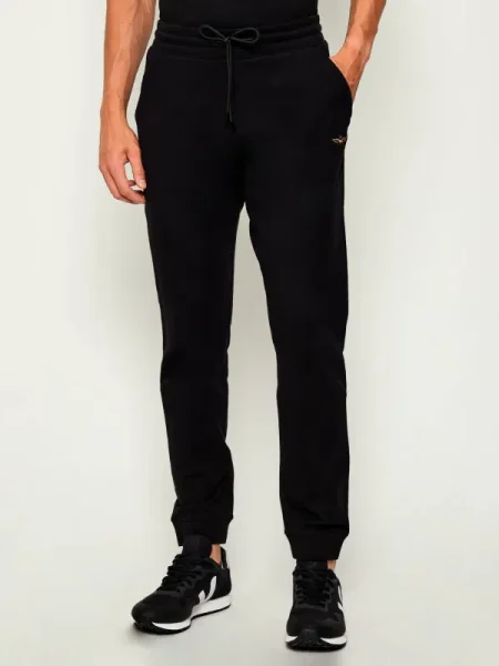 Aeronautica Militare Pantaloni de trening negru