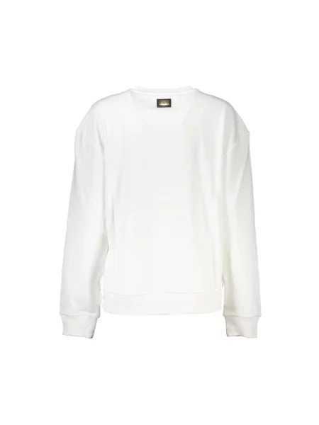 Bluza Cavalli Class z długim rękawem biała