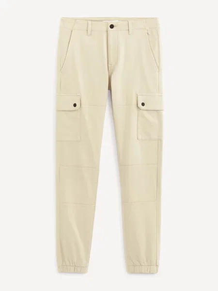 Pantaloni Celio bej