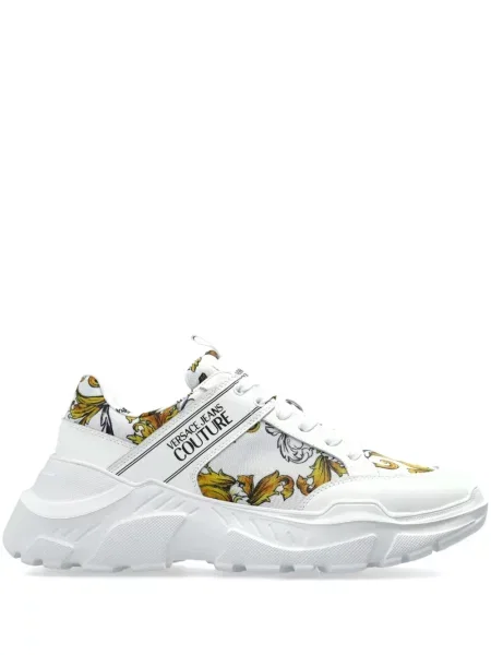 Sneakerși Versace Jeans Couture alb