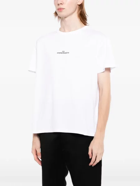 Póló Maison Margiela autogrammal fehér