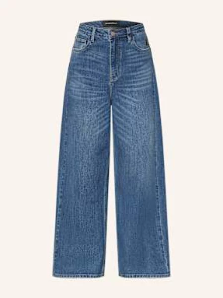 Elias Rumelis Jeansy Wide Leg Eireen blau niebieskie
